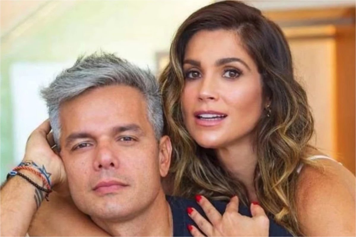 Otaviano Costa expoe detalhe intimo de Flavia Alessandra que nao