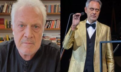 Pedro Bial fez pergunta proibida a Andrea Bocelli e cantor
