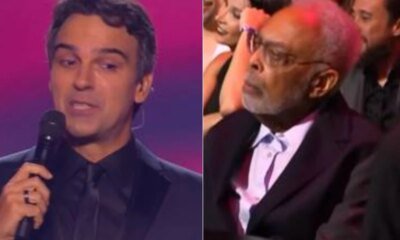 Reacao de Gilberto Gil repercute apos comentario de Tadeu Schmidt