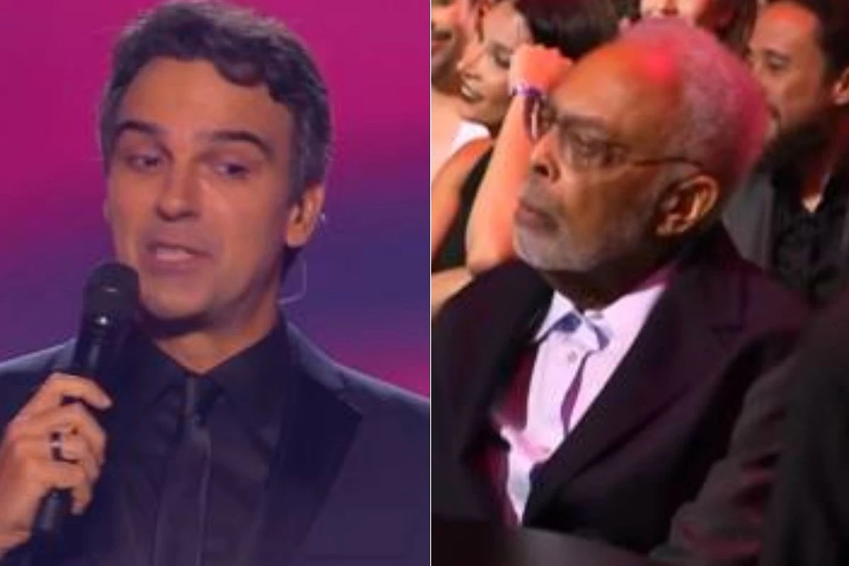 Reacao de Gilberto Gil repercute apos comentario de Tadeu Schmidt