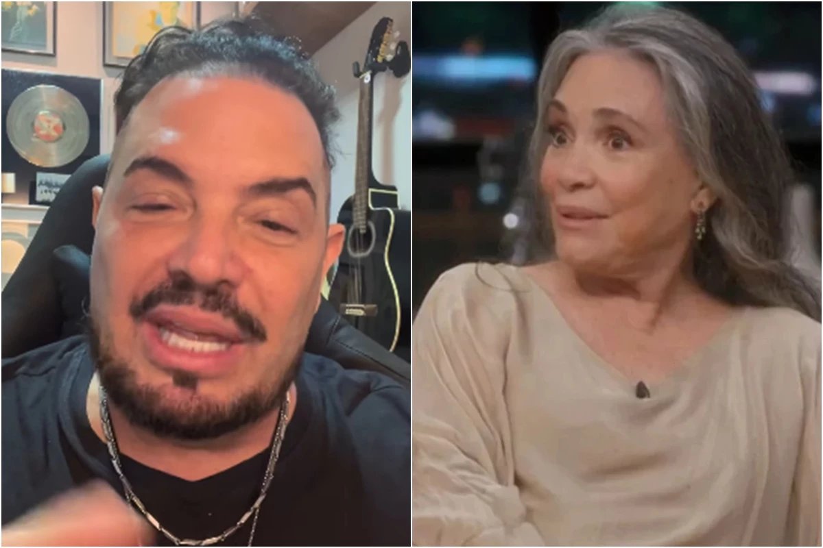 Regina Duarte e repreendida pelo cantor Conrado ‘querida…