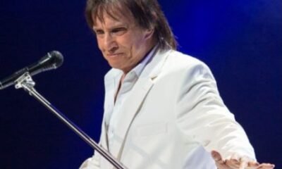 Roberto Carlos sofre acidente em gravacao do especial de fim