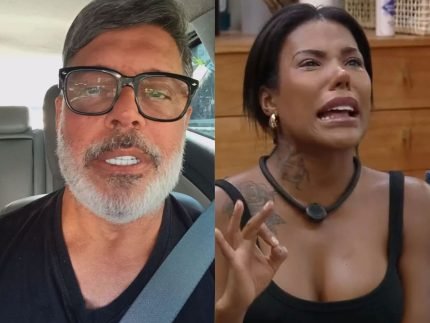 Saiu a cabeca de uma cobra Alexandre Frota festeja