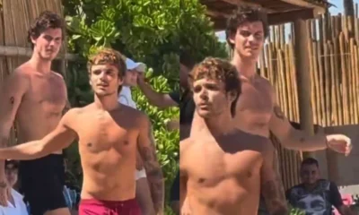 Shawn Mendes entra no mar em Alagoas com o.webp