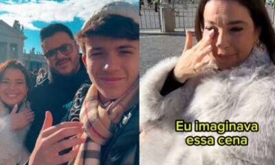 Superacao apos AVC esposa de Mauricio Manieri se emociona em