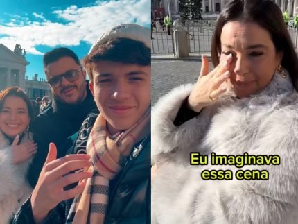 Superacao apos AVC esposa de Mauricio Manieri se emociona em