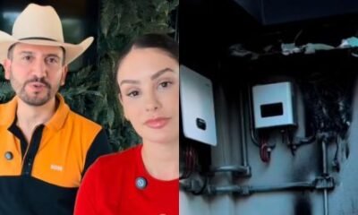 Susto Incendio atinge parte da casa do cantor Antony So