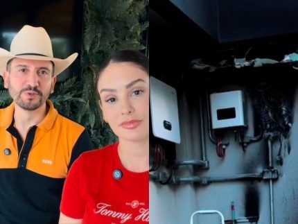 Susto Incendio atinge parte da casa do cantor Antony So