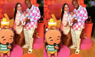 Tardezinha do Bento Thiaguinho e Carol fazem festa pro filho