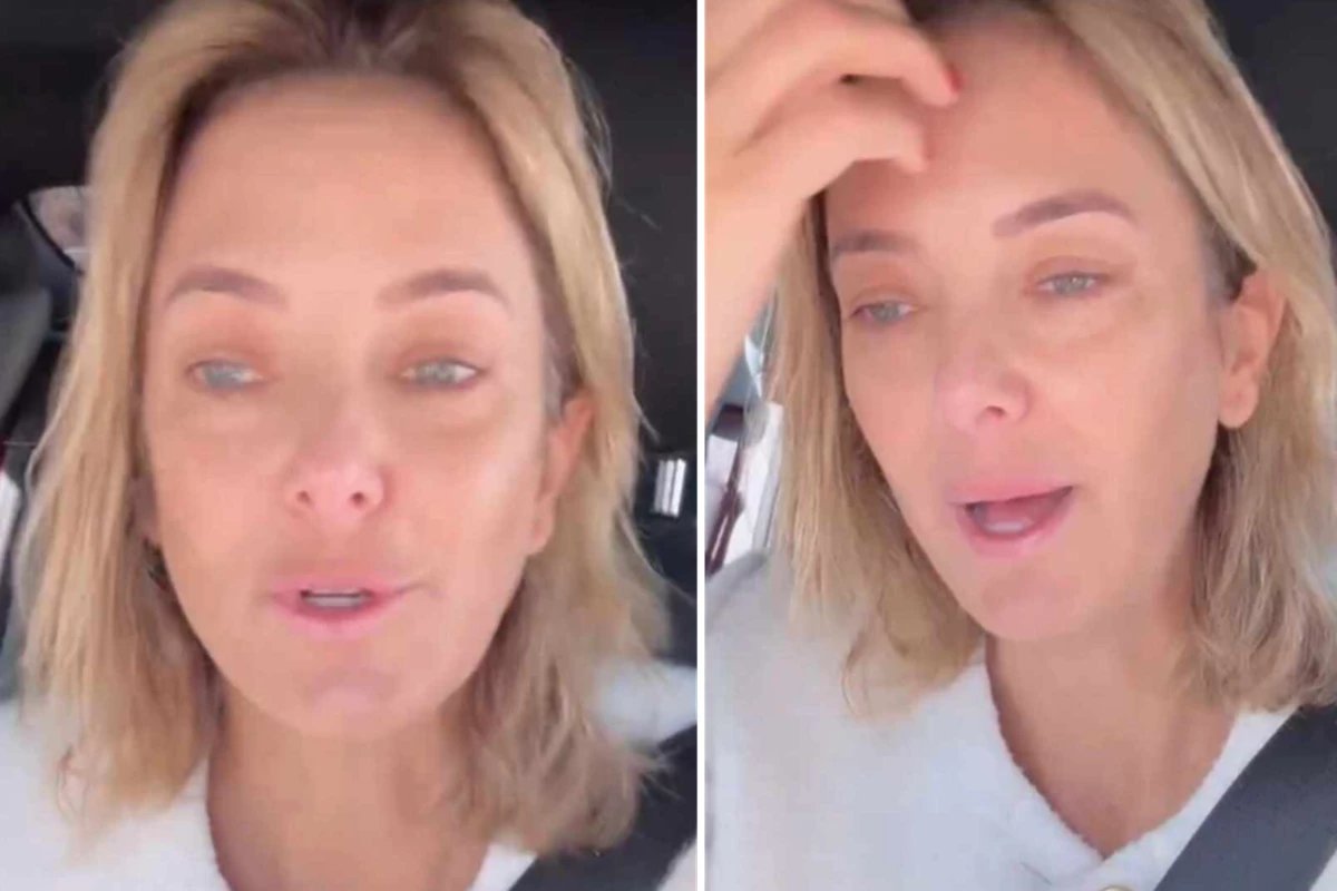 Ticiane Pinheiro aparece no hospital e desabafa sobre procedimento apos