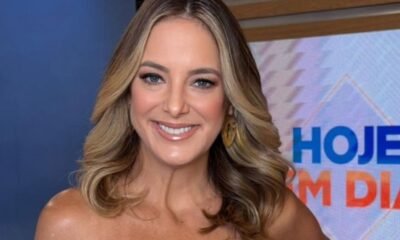 Ticiane Pinheiro deixa Record e recebe homenagem de veterano ‘Eu