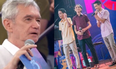 Trimanos se apresenta no Altas Horas e comentario de Serginho