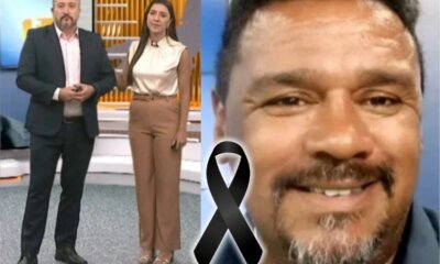 Video ao vivo reporter da Globo anuncia morte de apresentador