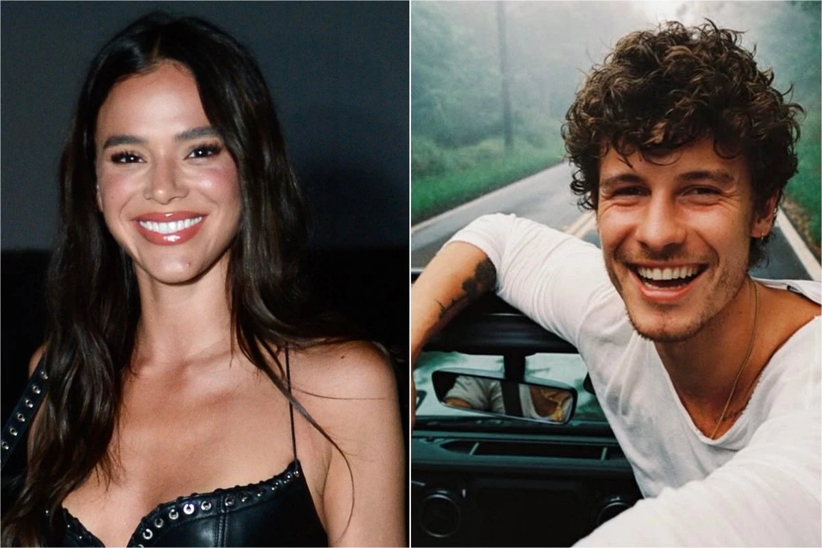 Video mostra Bruna Marquezine e Shawn Mendes em momento intimo