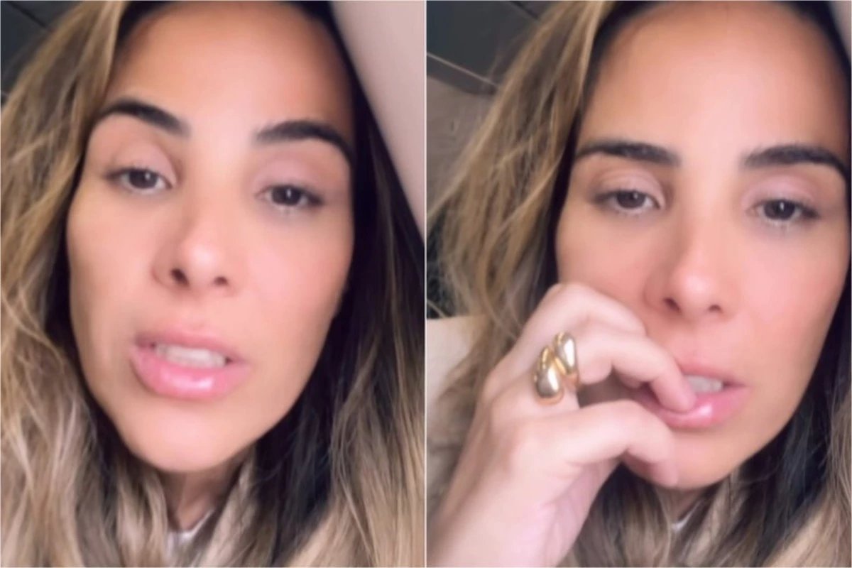 Video mostra Wanessa Camargo presa em aviao devido ao temporal
