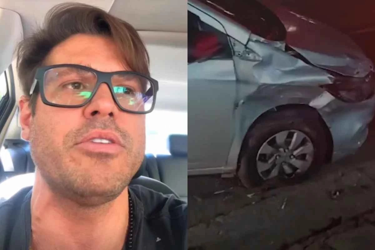 Video mostra como ficou o carro de motorista de aplicativo