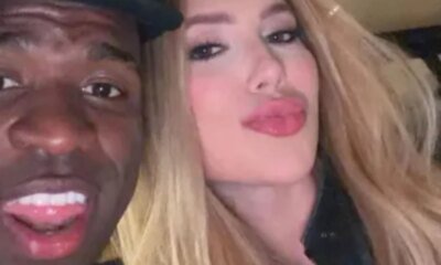 Virginia Fonseca desembarca em Madri com os filhos e celebra