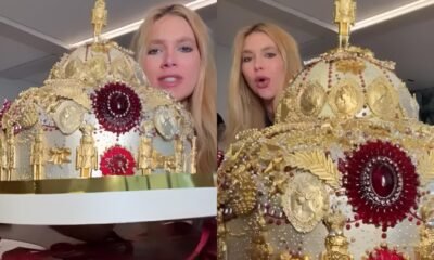 Virginia Fonseca se impressiona ao receber chocotone gigante saiba valor