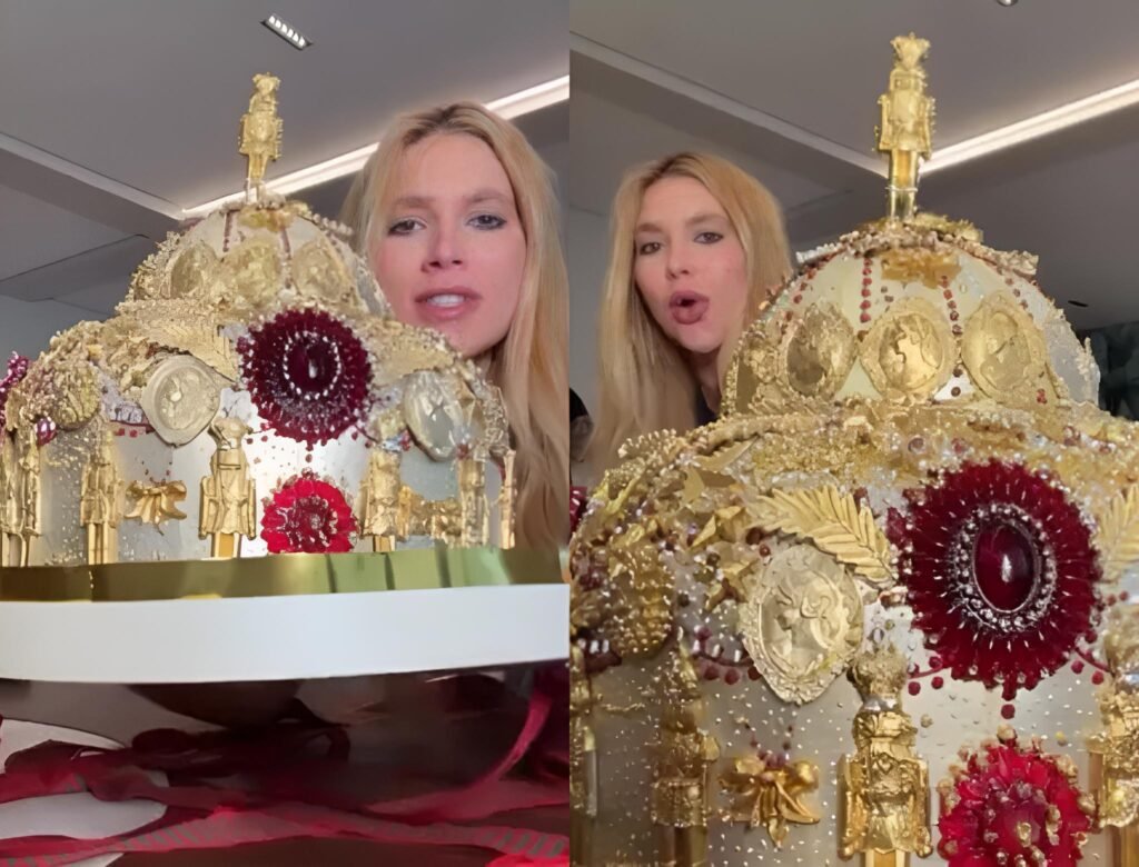 Virginia Fonseca se impressiona ao receber chocotone gigante saiba valor