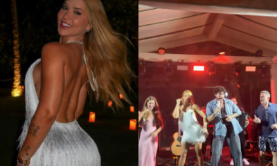 Virginia compartilha registros de pre reveillon na Bahia e Luciano Huck