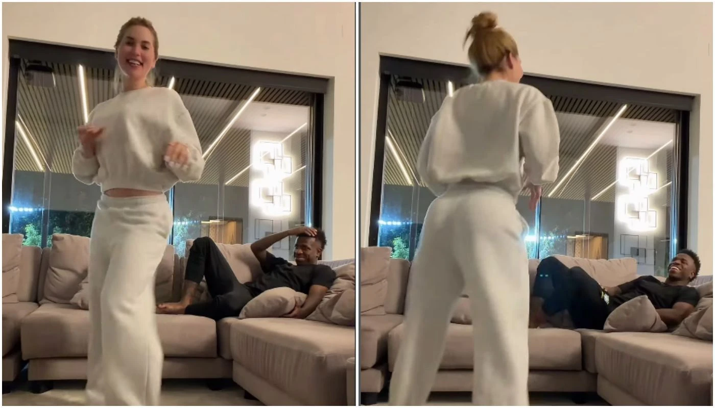 Virginia danca para Vini Jr e diverte web com.webp