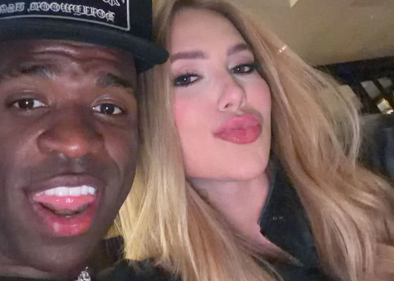 Virginia mostra preparacao para Ano Novo com Vini Jr.webp