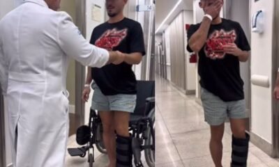 Vittor Fernando celebra avancos na recuperacao apos sofrer tentativa de