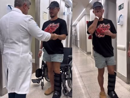 Vittor Fernando celebra avancos na recuperacao apos sofrer tentativa de