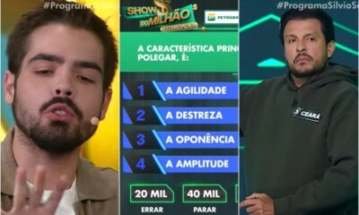 Voce acertaria Esta foi a pergunta que Ceara errou no