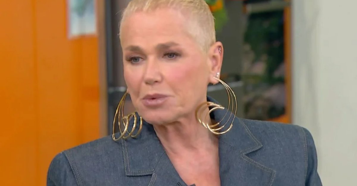 Xuxa recebe alta e deixa hospital apos cirurgia