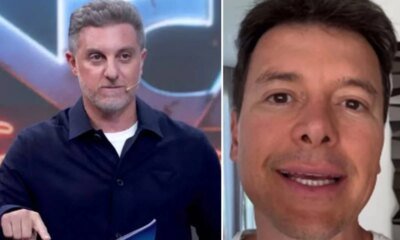 ‘Concorrendo com voce Rodrigo Faro responde Luciano Huck na mesma