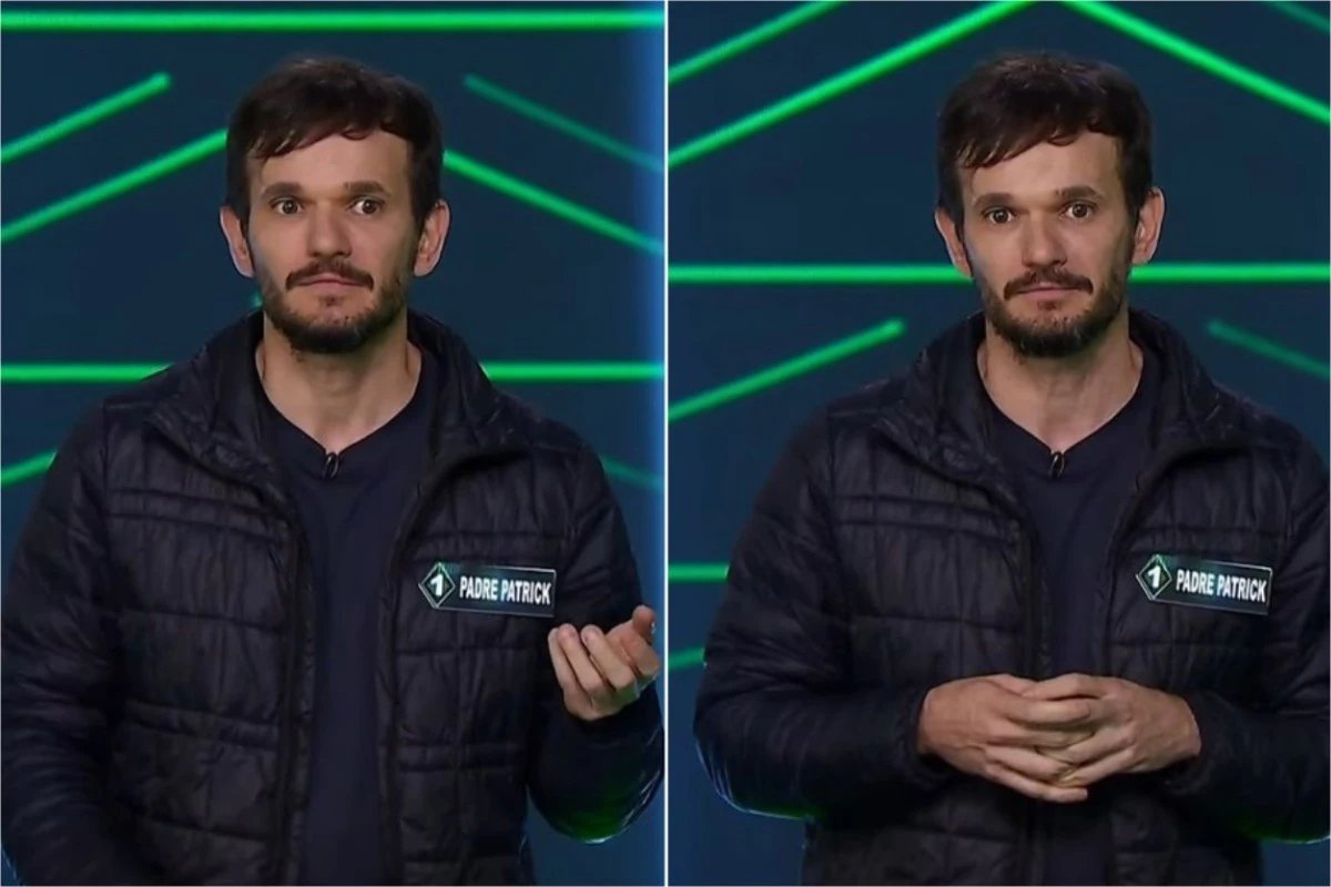 ‘E horrivel estar aqui Padre Patrick fica em duvida diante