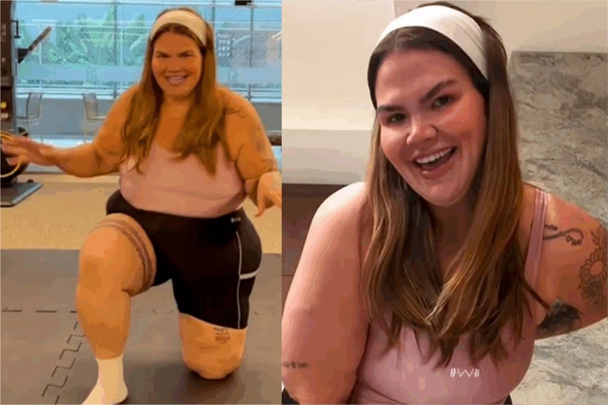 ‘Nao encontrava o meu tamanho desabafa Thais Carla apos perder