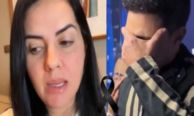 ‘Nossa guerreira Morte chega a casa de Zeze e Graciele