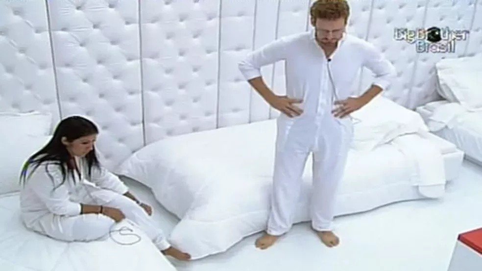 Quarto Branco "BBB9" - Reprodução: Globo