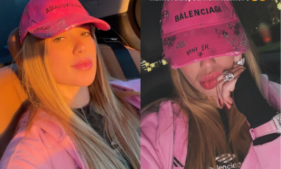 A caminho do Brasil Virginia mostra look com referencia a