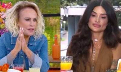 Aline Campos responde Ana Maria Braga na lata apos pergunta