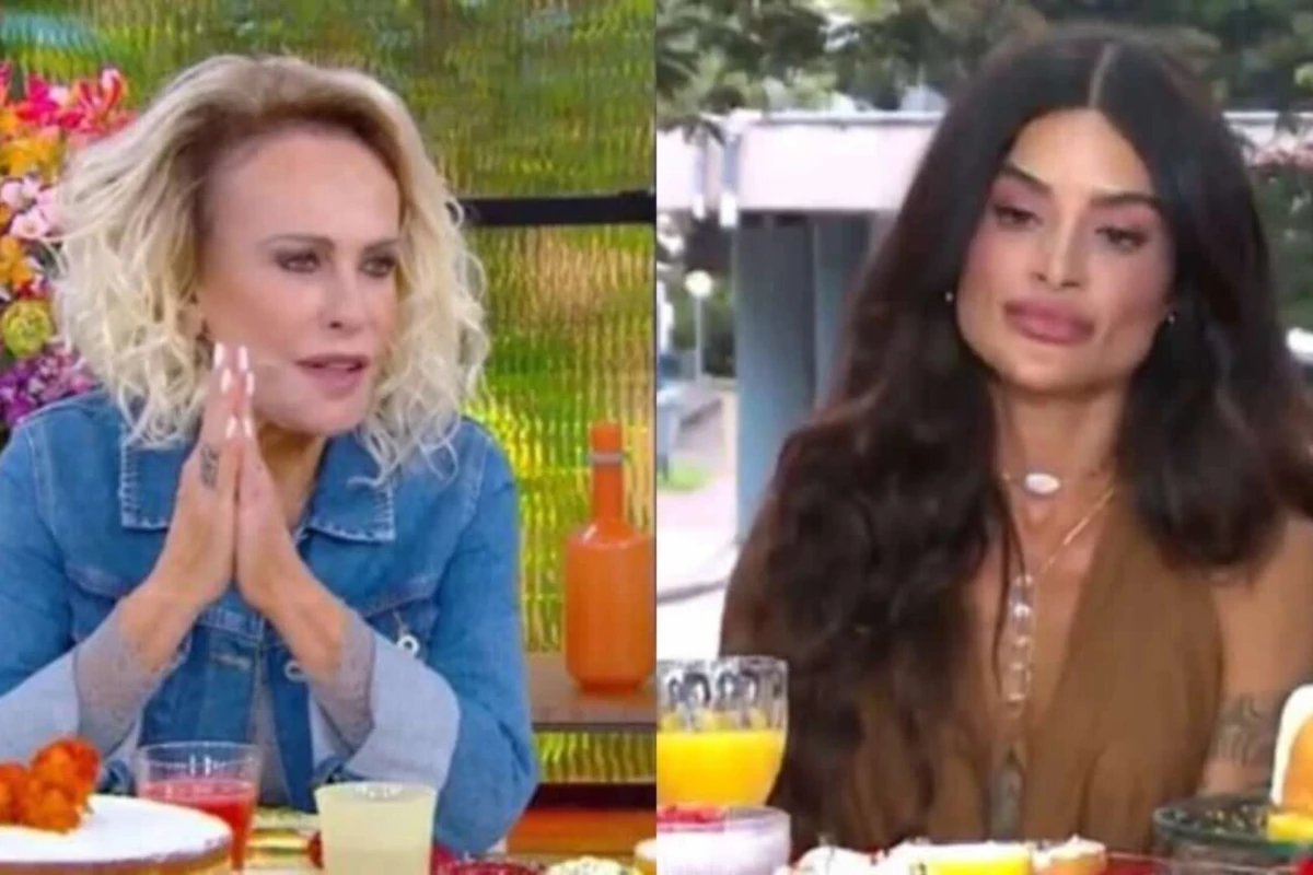 Aline Campos responde Ana Maria Braga na lata apos pergunta