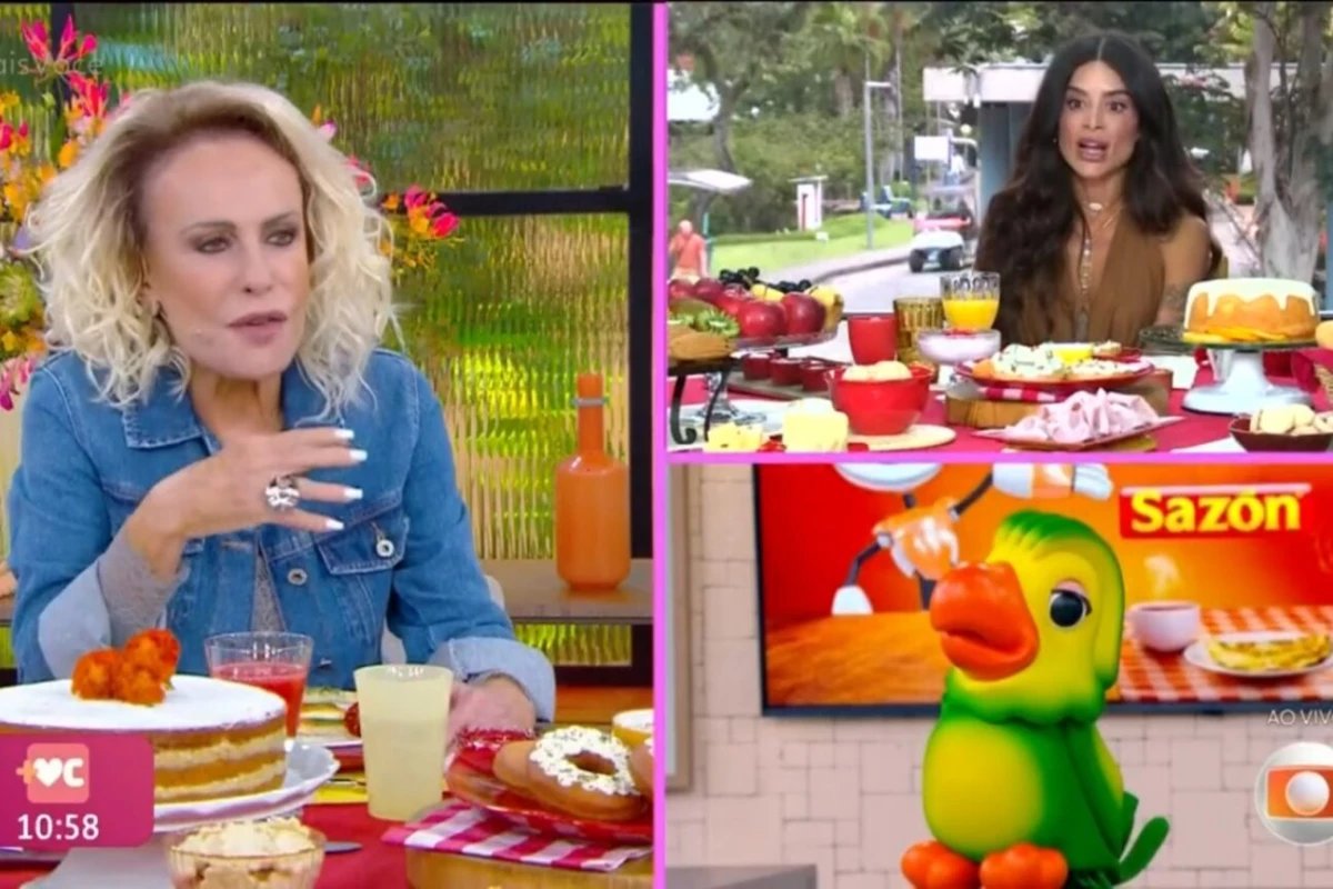 Ana Maria Braga questiona Aline Campos ao vivo mas ex sister