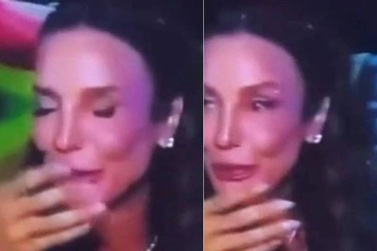 Ao vivo reporter ‘cospe no rosto de Ivete Sangalo e