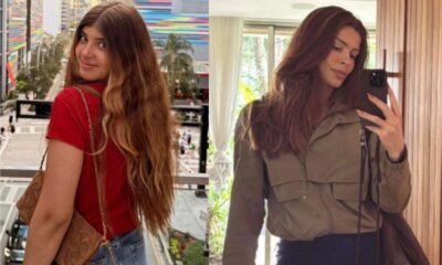 Aos 13 anos filha de Caua e Grazi rouba a