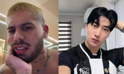 Apos Ana ganhar cantada de coreano Ze Felipe reage.webp