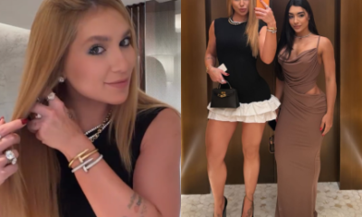 Apos cancelar retorno ao Brasil Virginia curte jantar especial com