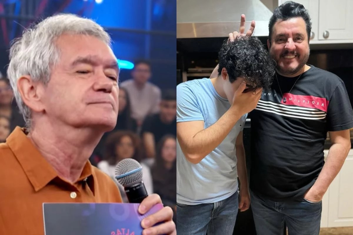 Apos ida ao Altas Horas Enzo Rabelo filho de Bruno