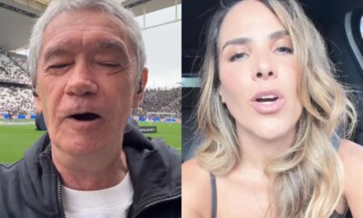 Apos o ocorrido no palco do Altas Horas Wanessa Camargo