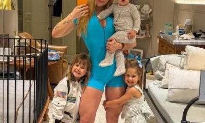 Apos semana agitada Virginia posa com os filhos Melhor lugar