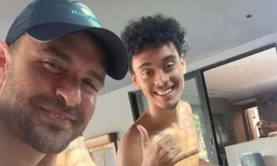 Apos termino Diogo Nogueira aparece em roda de samba.webp