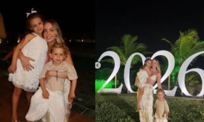 Ausencia notada Cocielo nao aparece nos posts de Reveillon de