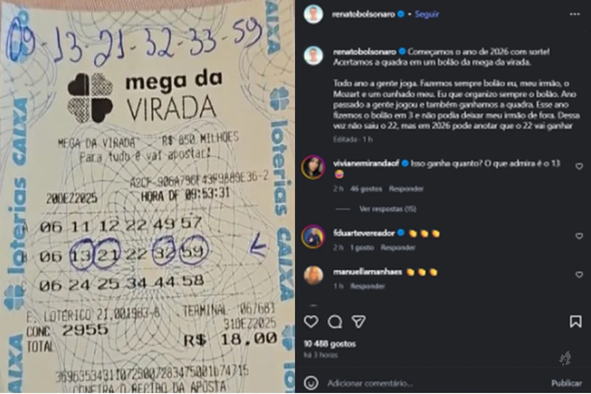 Bolao da familia Bolsonaro acerta quadra na Mega da.webp