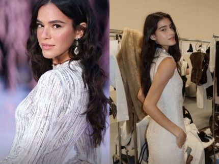 Bruna Marquezine marca presenca na 1a fila em desfile que